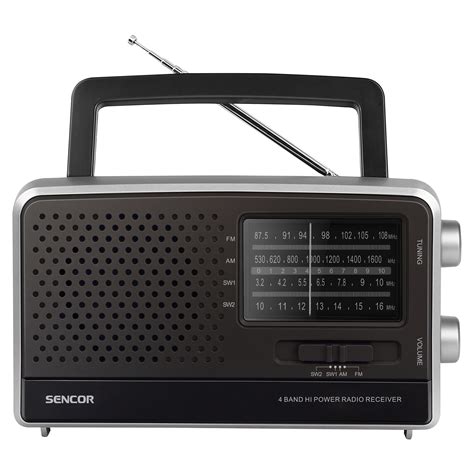 Portable FM/AM/SW1/SW2 Radio Receiver | SRD 2806 | Sencor