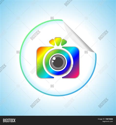 Photo Camera Sign Vector & Photo (Free Trial) | Bigstock