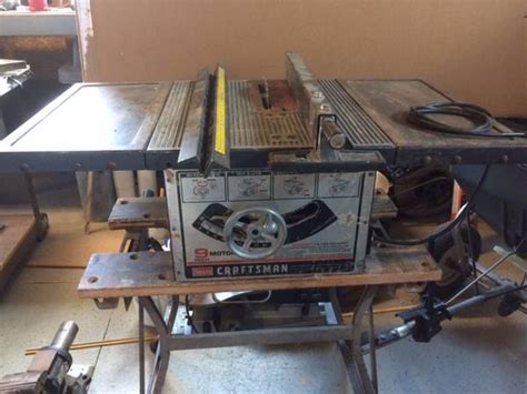 Old Craftsman 9” Table Saw Parts | Woodworking Talk