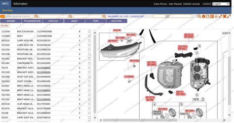 Hyundai, KIA WPC MOBIS EPC [2024] Online Parts Catalog