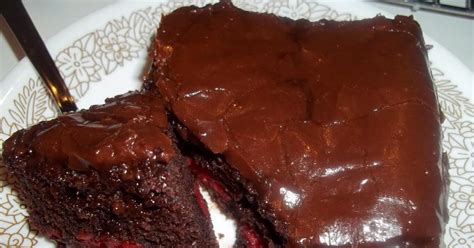 Chocolate Fudge Cherry Cake | Just A Pinch Recipes