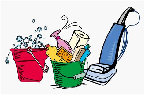 Clip Art Clip Art Cleaning Supplies - Cleaning Clipart, HD Png Download ...