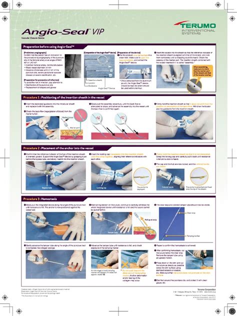 Angio Seal VIP VI | PDF | Angiography | Medical Procedures