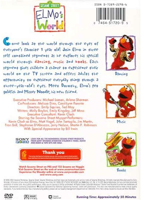 Sesame Street: Elmo's World (DVD 2000) | DVD Empire