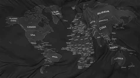 Hd World Map Wallpaper With Countries Name - Infoupdate.org