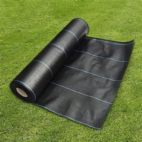 GroundMaster 1m x 25m Heavy Duty Weed Control Fabric Ground Cover ...