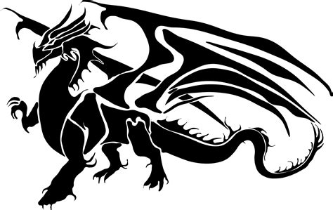 Free Skyrim Dragon Silhouette, Download Free Skyrim Dragon Silhouette png images, Free ClipArts ...