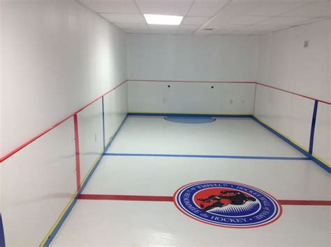 BarDown: The best mini hockey rinks in people's basements Hockey Shot, Hockey Rink, Basements ...