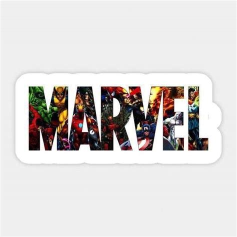 Marvel sticker – Printastic World