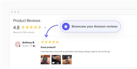 New Feature: Amazon Reviews