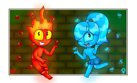 Fireboy and Watergirl by zzAuguss on DeviantArt