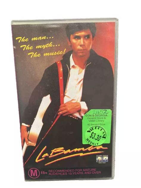 LA BAMBA (VHS, 1996) Featuring Ritchie Valens, Bob Morales, Donna ...