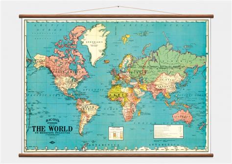 Vintage world map – Wall Discovery