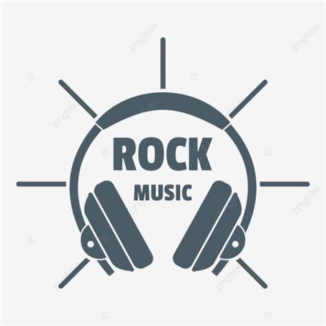 Rock Music Logo Vector Design Images, Modern Rock Music Logo, Modern, Stereo, Mixer PNG Image ...