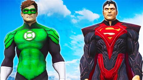 GREEN LANTERN VS SUPERMAN REGIME - EPIC BATTLE - YouTube