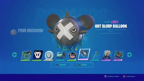 How to get Hot Slurp Balloon Glider in Fortnite | Battle Pass Rewards ...