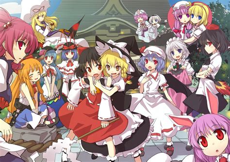 Touhou Anime Project | Gambar karakter, Seni anime, Seni