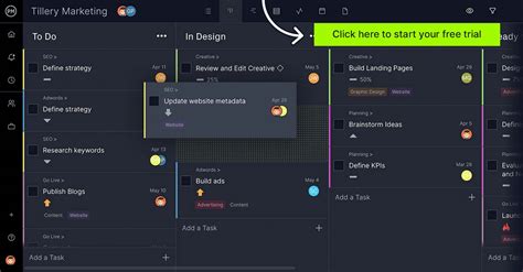 Kanban Excel Template