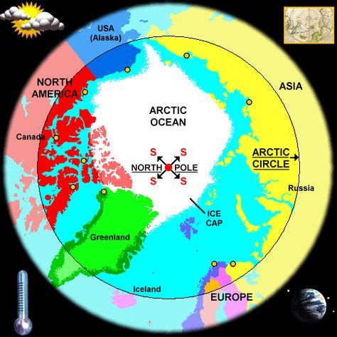 Arctic Biome Map (With images) | Arctic