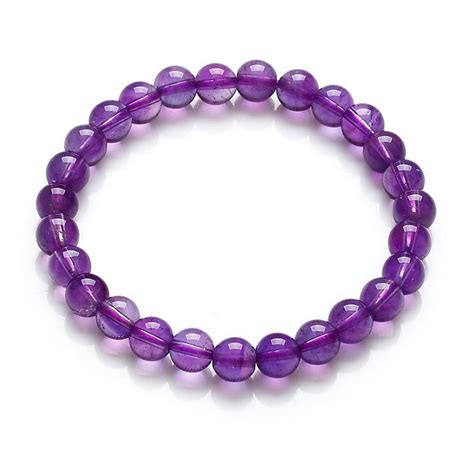 Amethyst Crystal Healing Bracelet – The Crystal Grid