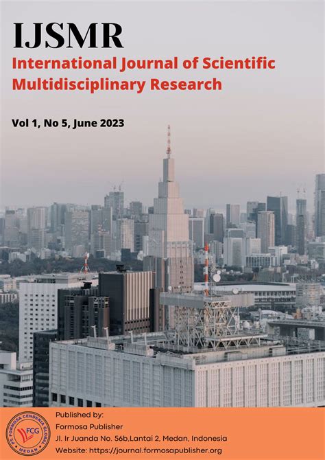 Vol. 1 No. 5 (2023): June 2023 | International Journal of Scientific ...