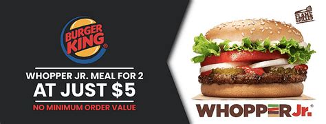 Burger King Coupons| January 2022 | $5 Whopper Jr. Meal For 2 | FREE Whopper Burger - Zouton