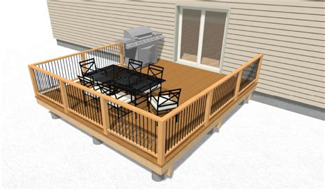 Deck Plan - Starter 14x16 - Titan Building Products