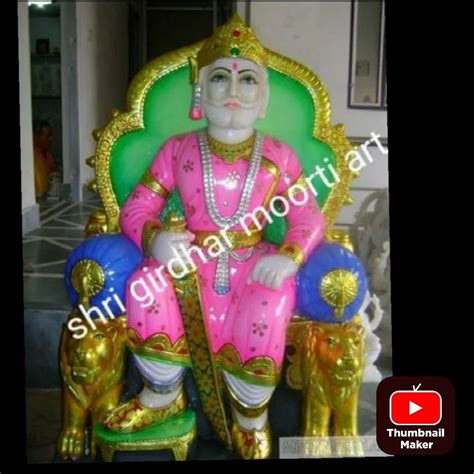 Multicolor Agrasen Maharaj Marble Moorti, For Temple at Rs 11000 in Jaipur