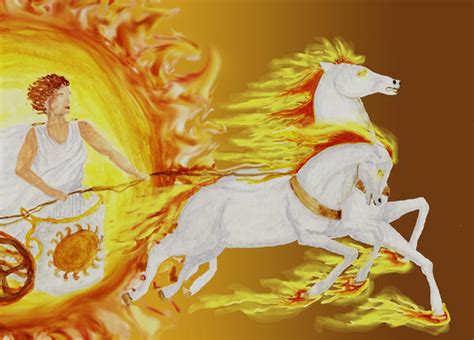 Helios and His Chariot of Fire by jezebelwitch on DeviantArt