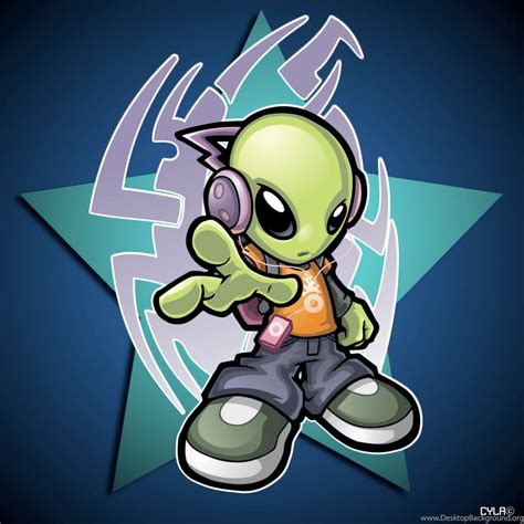 Cartoon Alien Wallpapers - Top Free Cartoon Alien Backgrounds - WallpaperAccess