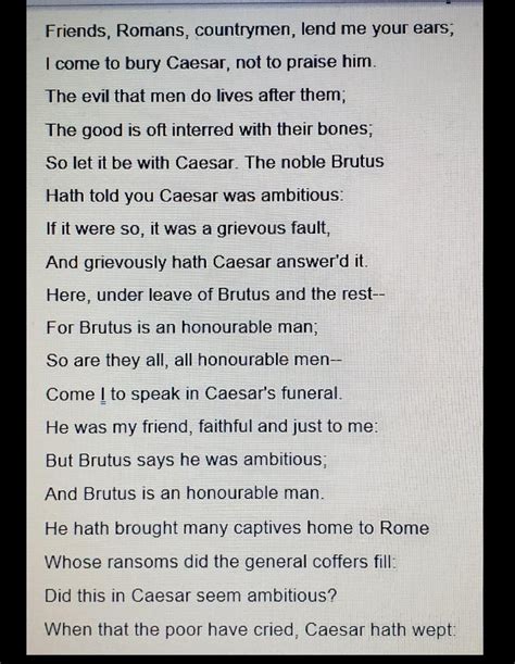 Julius Caesar Death Scene