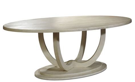 Rita Oval Dining Table Dimensions: 30"h x 84"w x 55"d Custom Sizing Available Made in the USA 45 ...