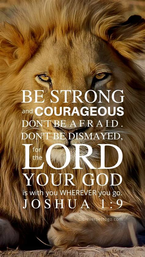 Lion Bible Verse Wallpaper - Bible Verses To Go