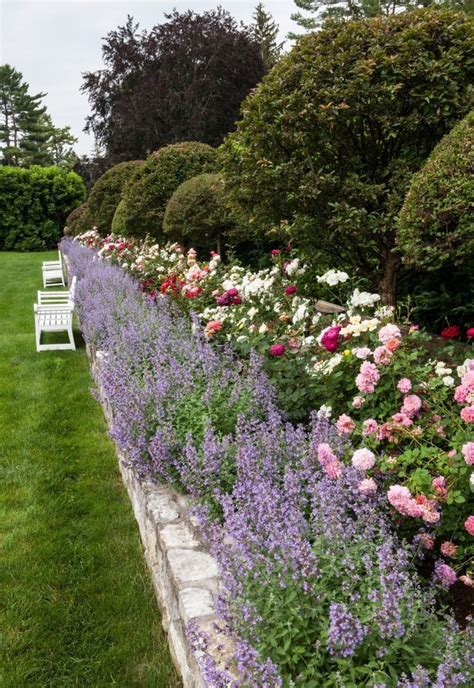 Awesome Rose Garden Design Layout Flower Beds Romantic Roses for a ...