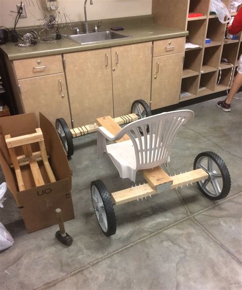 Simple Wooden Go-Kart- Materials : 4 Steps - Instructables