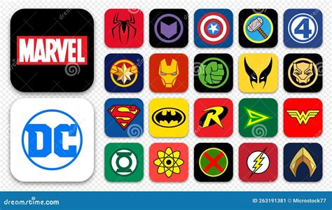 Superhero Logos Marvel