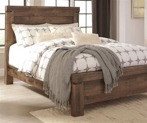 Signature Design by Ashley Rustic Panel Queen Bed - Big Lots