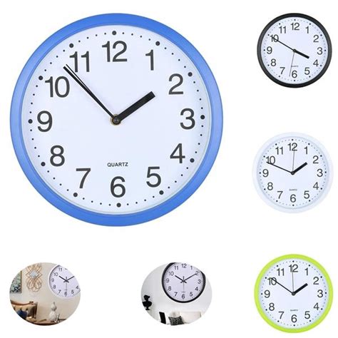 10 Inch Wall Clock - Stylish and Functional Timepiece - 4BrandMax Inc