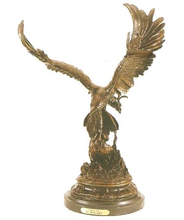 Bronze Flying Falcon Statue - (2019 Updated Prices)