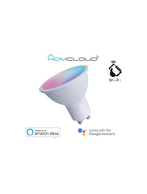 LED SPOTLIGHT GU10 Wi-Fi RGB DIMMABLE WARM WHITE