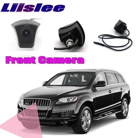 LiisLee Car Front Camera For Audi Q7 2005 2018 Front Grille CAM LOGO CAM Hood Mesh DIY Manually ...