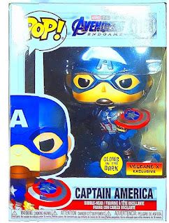 Funko Pop Marvel Italia: Captain America with Mjolnir Metallic GITD sarà un'esclusiva Volcano X