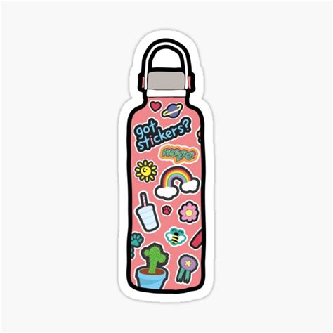 "Hydro Flask Stickers" Sticker by MartineMeeka | Redbubble