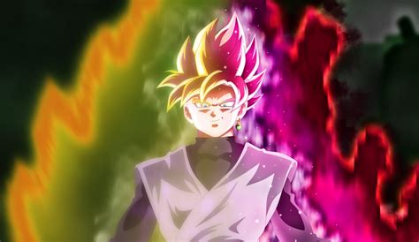 Goku Black Super Saiyan/Super Saiyan Rose by Rmehedi via DeviantArt | Rebrn.com
