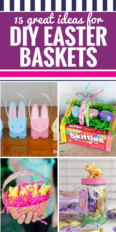 15 DIY Easter Baskets - My Life and Kids
