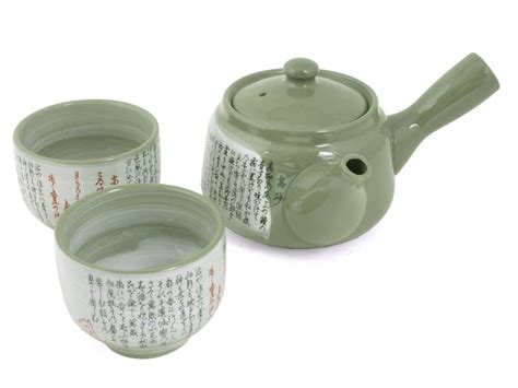 Japanese Kyusu Teapot Set for Two | Tea pot set, Tea pots, Tea set