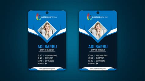 Restaurant Id Card Design Id Card Template Free Busin - vrogue.co