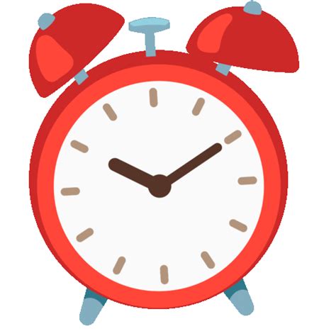 ⏰ Alarm Clock on Noto Color Emoji, Animated 15.0