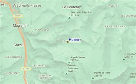 Flaine Ski Resort Guide, Location Map & Flaine ski holiday accommodation