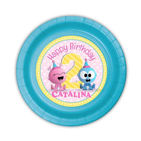 Googoo & Gaagaa Babyfirst TV Birthday Party Personalized Cake - Etsy